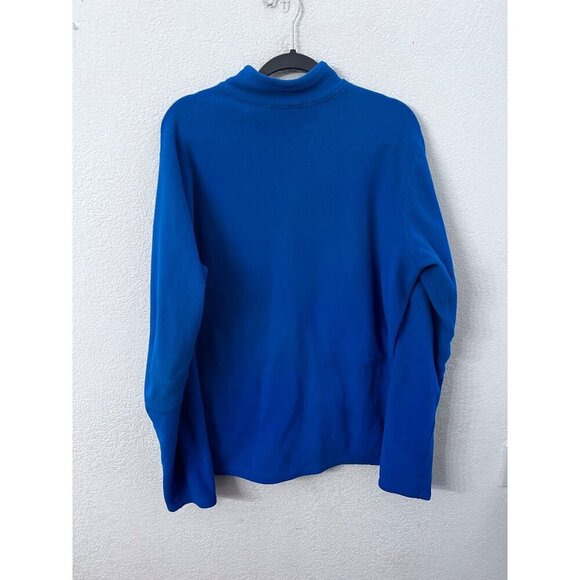 Eddie Bauer First Ascent Polartec blue jacket mens size XL tall - Picture 2 of 7